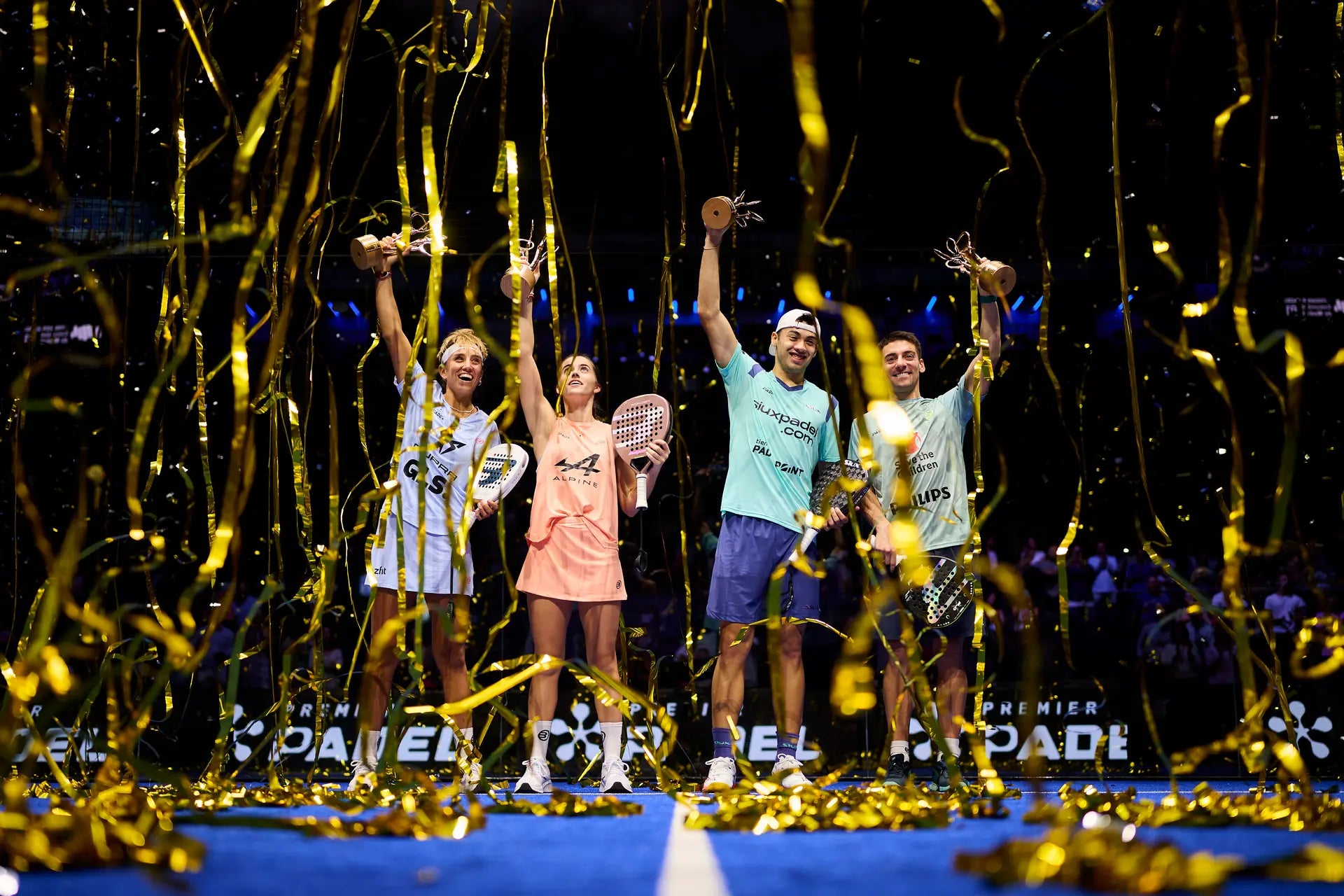 Augsburger-Di Nenno culminan su histórica hazaña en Madrid y Bea-Claudia alcanzan el triplete