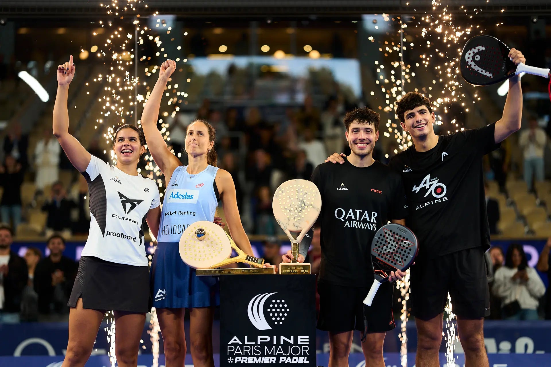París pertenece a los nº1: Triay-Brea y Coello-Tapia reinan en Roland-Garros