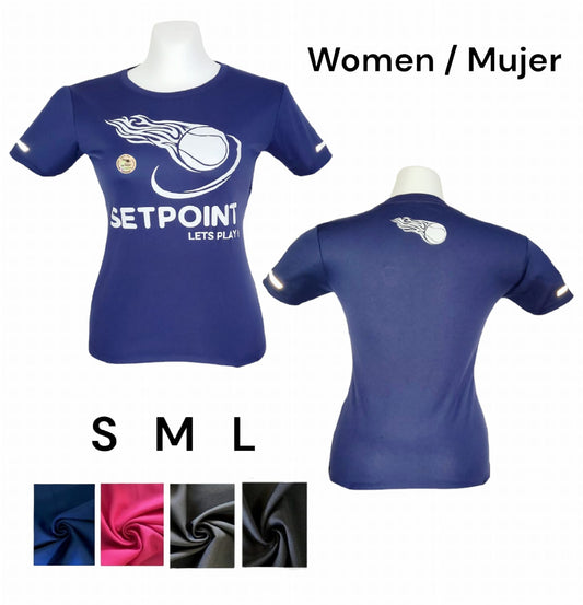 Playera de Padel Setpoint Dry Fit Mujer