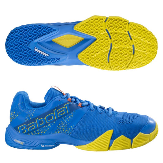 Tenis de Padel Babolat Movea Azul/Amarillo